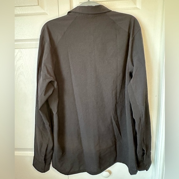 Lululemon men’s Double Pocket Long Sleeve Overshirt ~21” ptp - Picture 5 of 7